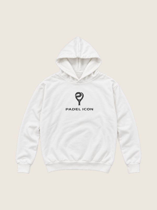 Padel Icon hoodie white